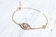 Rose Gold Evil Eye Bracelet