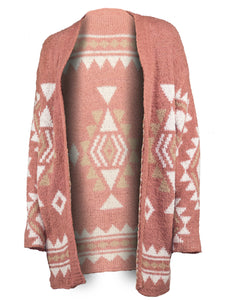 Pink Cream Cardigan