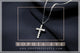 Silver Cross Pendant Necklace